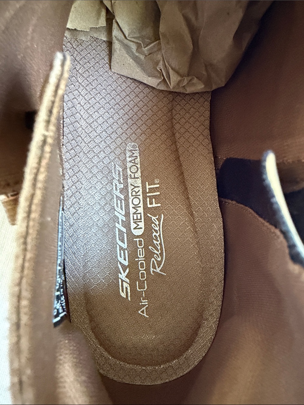 NWT Skechers Bikers Lite Radiant Momentum Suede Booties/Shoes Tan Women's Size 8 - Picture 3 of 7